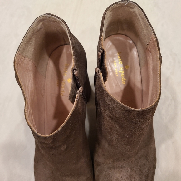 Kate spade  brown suede ankle boots - Picture 5 of 11